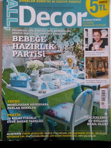 All Decor 2011 / 7 - Bebeğe hazırlık Partisi