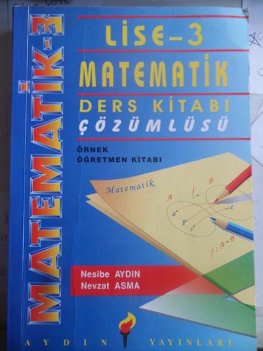 Lise 3 Matematik Ders Kitabı Çözümlüsü Nesibe Aydın