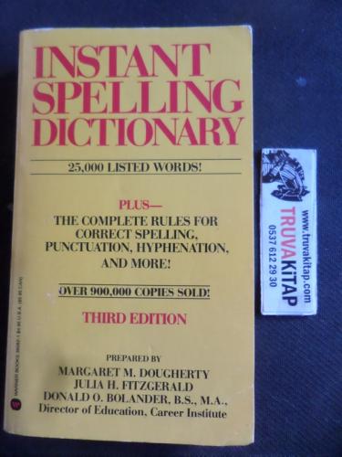Instant Spelling Dictionary