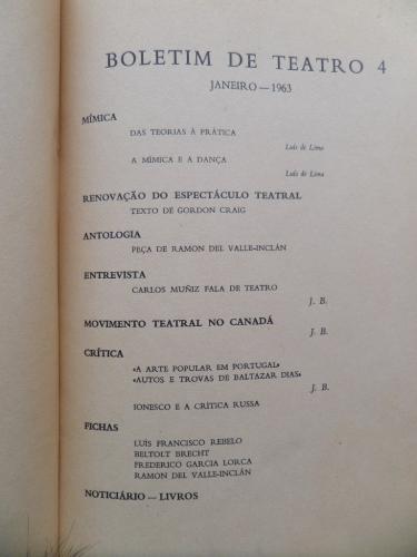 Cıtac - Boletim De Teatro 4