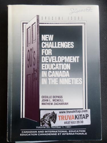 New Challenges For Development Education In Canada In The Nineties