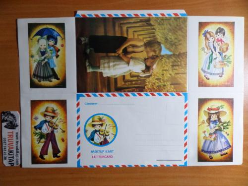 Çocuk Desenli Mektup Kağıdı