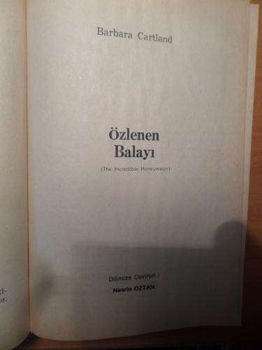 Özlenen Balayı Barbara Cartland