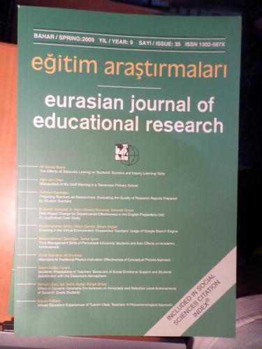 Eğitim Araştırmaları 2009 / 35