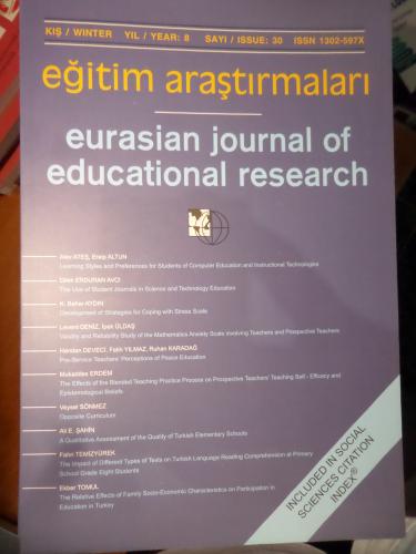 Eğitim Araştırmaları Yıl : 8 Sayı : 30