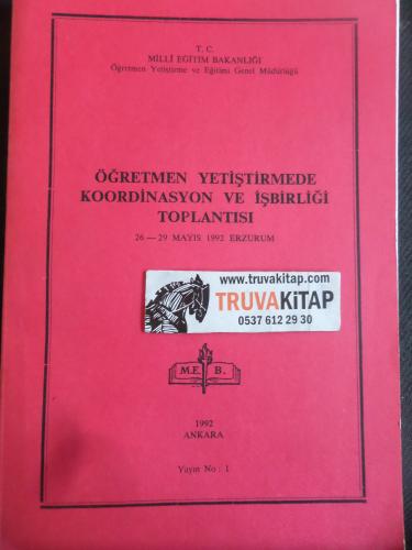 Öğretmen Yetiştirmede Koordinasyon