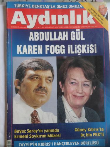 Aydınlık Dergisi 2003 / 811 - Abdullah Gül Karen Fogg İlişkisi