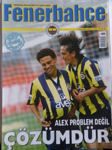 Fenerbahçe Dergisi 2006 / 45 - Alex Problem Değil Çözümdür