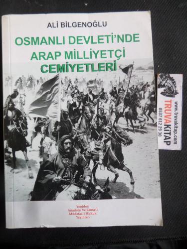 Osmanlı Devletinde Arap Milliyetçi Cemiyetleri Ali Bilgenoğlu