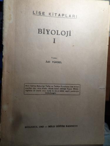 Lise Kitapları Biyoloji 1