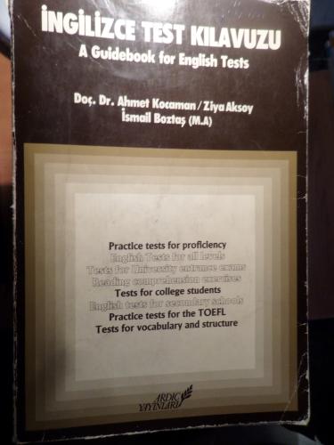 İngilizce Test Kılavuzu Ahmet Kocaman