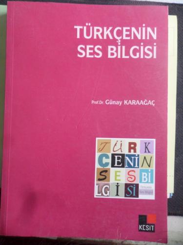 Türkçenin Ses Bilgisi