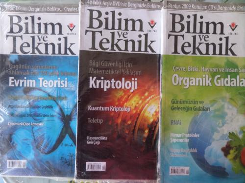 Bilim ve Teknik 2009 / 499-500-501 (3 Adet)