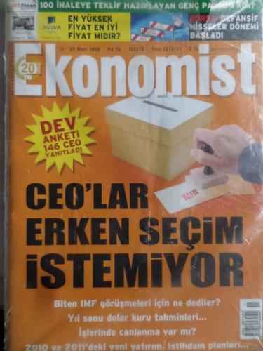 Ekonomist Dergisi 2010 / 11 + Adana Ekonomist Dergisi 2010 (2 Dergi)
