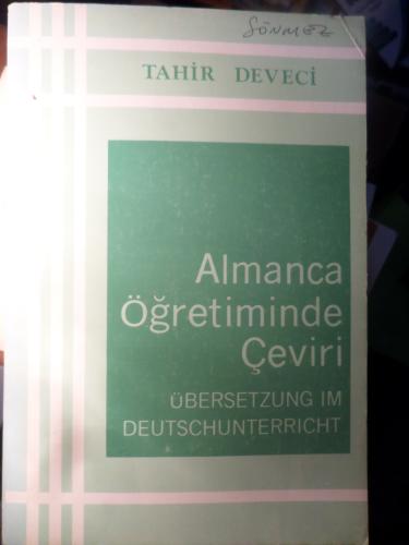 Almanca Öğretiminde Çeviri