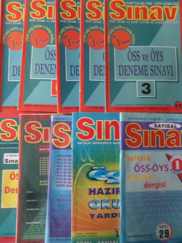 Sınav Haftalık ÖSS-ÖYS Hazırlık Dergisi / 10 Adet