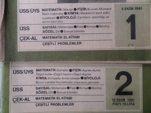 ÜSS - ÜYS Üniversiteye Giriş İçin Aşama 1-2-4 ÜSS - ÜYS Üniversiteye Giriş İçin Aşama 1-2-4