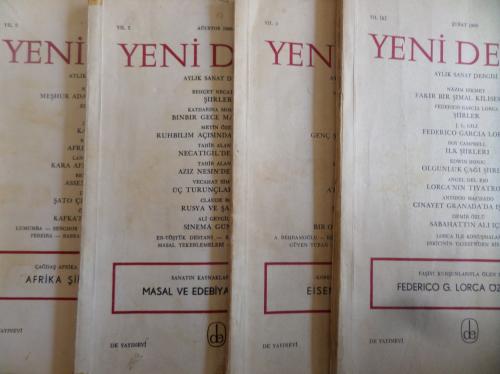 Yeni Dergi 1966 / 17-22-23-26 (4 Adet)