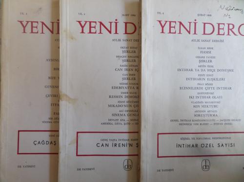 Yeni Dergi 1968 / 41-42-43 (3 Adet)