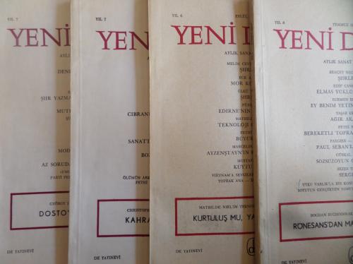 Yeni Dergi 1970 / 70-72-73-74 (4 Adet)