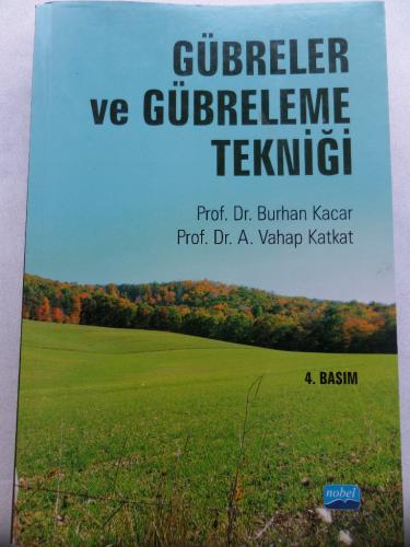 Gübreler Ve Gübreleme Tekniği Burhan Kacar