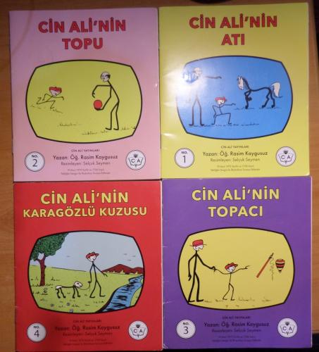 Cin Ali Kitapları / 4 Adet