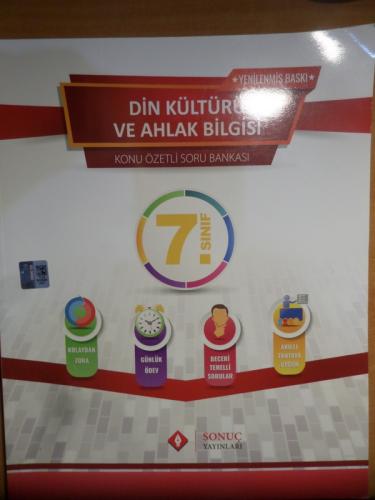 7. Sınıf Din Kültürü ve Ahlak Bilgisi Konu Özetli Soru Bankası