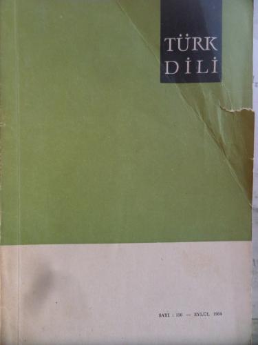 Türk Dili Dergisi 1964 / 156