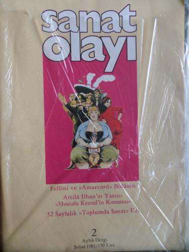 Sanat Olayı Dergisi 1981 / 2 - Fellini ve Amarcord Bölümü