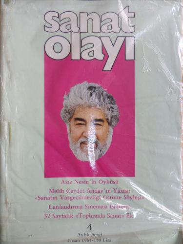 Sanat Olayı Dergisi 1981 / 4