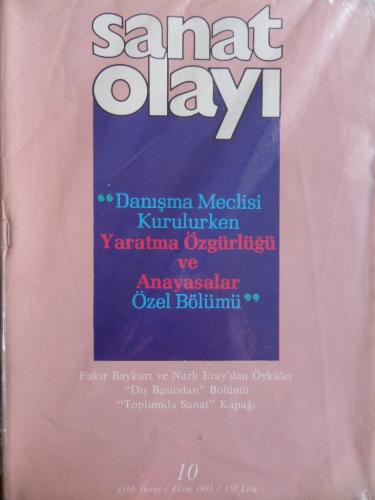 Sanat Olayı Dergisi 1981 / 10