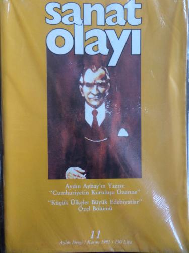 Sanat Olayı Dergisi 1981 / 11 - Aydın Aybay'ın Yazısı