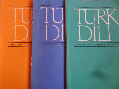 Türk Dili Dergisi 1976 / 292-293-295 (3 Adet)
