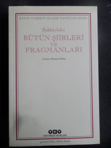 Bakkhylides - Bütün Şiirleri ve Fragmanları