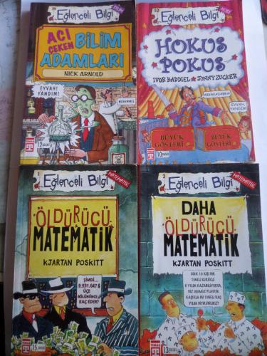 Eğlenceli Bilgi Kitapları / 4 Adet Nick Arnold