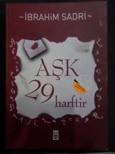 Aşk 29 Harftrir İbrahim Sadri