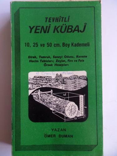 Tevhitli Yeni Kübaj - 10, 25, 50 cm. Boy Kademeli Ömer Duman