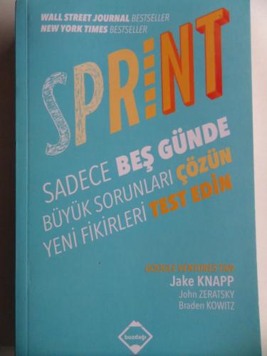 Sprint - Sadece Beş Günde Büyük Sorunları Çözün Yeni Fikirleri Test Ed