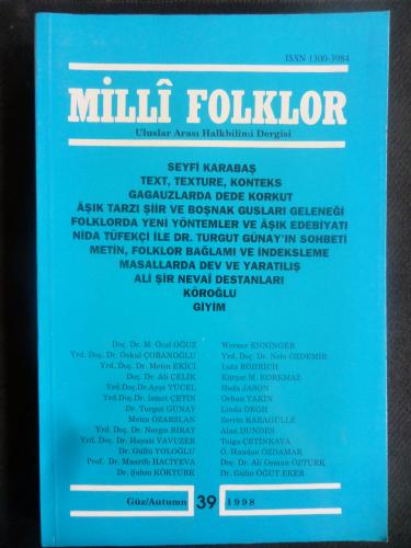 Milli Folklor 1998 / 39