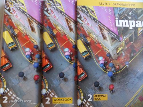 İmpact 2 Student's Book + Workook + Grammar Book (CD'li) Katherine Sta