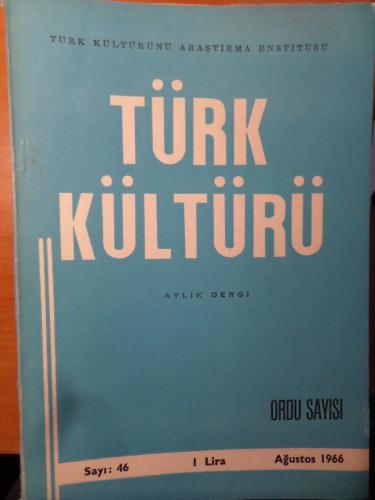 Türk Kültürü 1966 / 46