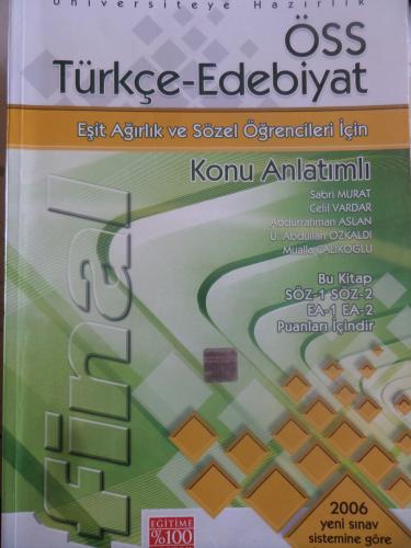 ÖSS Türkçe - Edebiyat Konu Anlatımlı