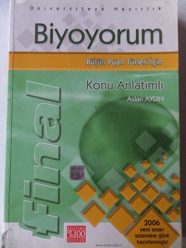 Üniversiteye Hazırlık Biyoyorum Konu Anlatımlı Aslan Aydın