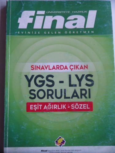 Sınavlarda Çıkan YGS - LYS Soruları
