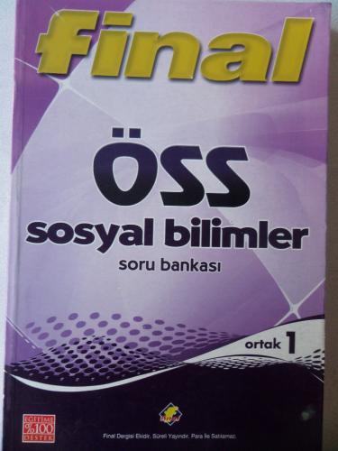 ÖSS Sosyal Bilimler Soru Bankası Ortak 1