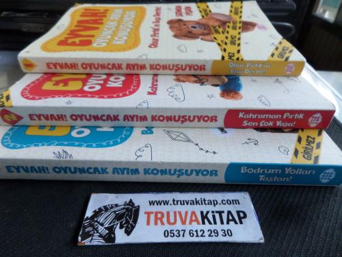 Eyvah! Oyuncak Ayım Konuşuyor / 3 Kitap Takım Şebnem Pişkin Eyvah! Oyuncak Ayım Konuşuyor / 3 Kitap Takım Şebnem Pişkin