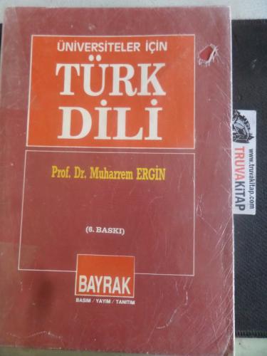Üniversiteler İçin Türk Dili Muharrem Ergin