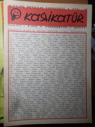 Karikatür Aylık Mizah Dergisi 2002 / 107