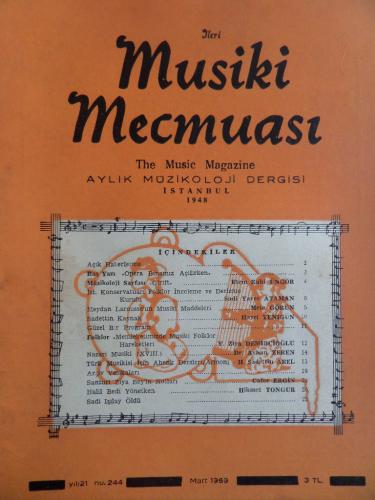 Musiki Mecmuası 1969 / 244