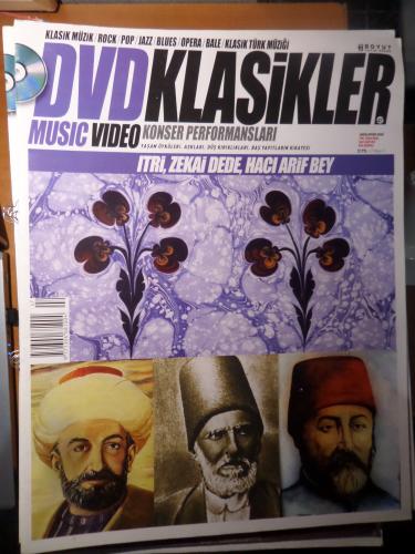 DVD Klasikler Itri , Zekai Dede , Hacı Arif Bey